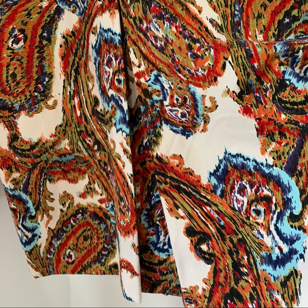 Chico’s Paisley Print Jacket - Picture 5 of 7